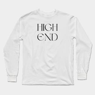 High End Long Sleeve T-Shirt